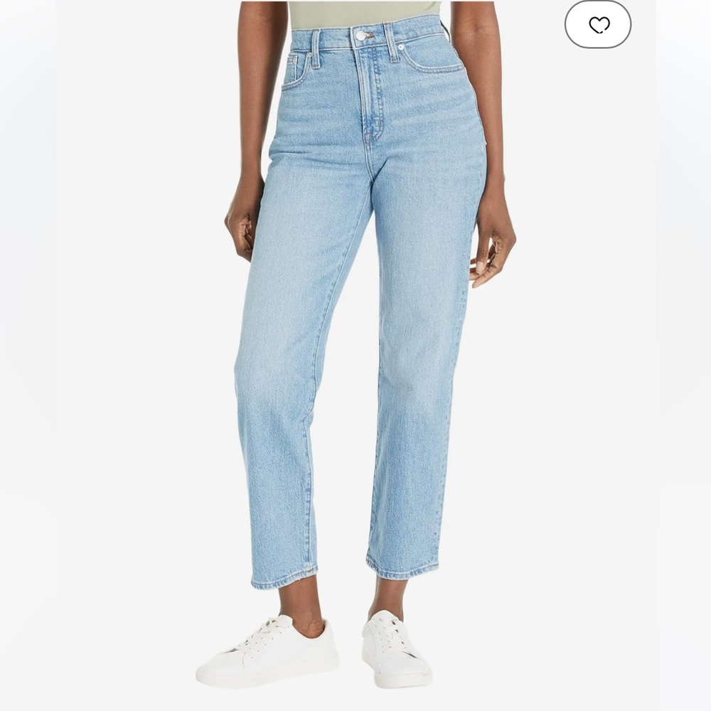 Madewell Jeans - the perfect vintage jean - straight jean in Ferman wash